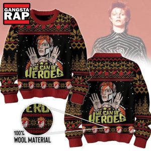 David Bowie Ugly Sweater