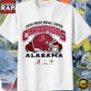 Alabama Crimson Tide 2026 Roll Tide Rose Bowl Champions T-Shirt 3 Alabama Crimson Tide 2026 Roll Tide Rose Bowl Champions T-Shirt