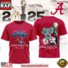 Alabama Crimson Tide NCAA College Football Playoff 2025-26 Red T Shirt