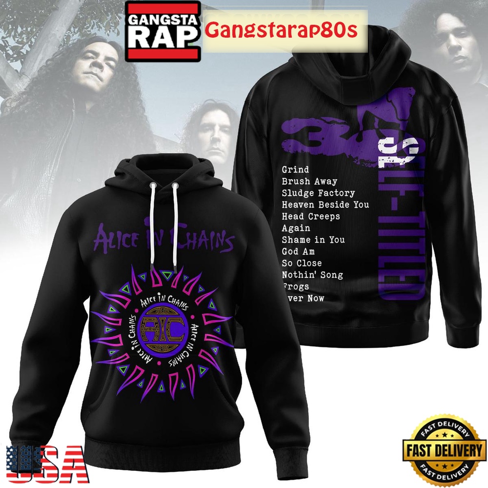 Alice In Chains Self Titled 2026 Unisex Hoodie Alice In Chains Self Titled 2026 Unisex Hoodie