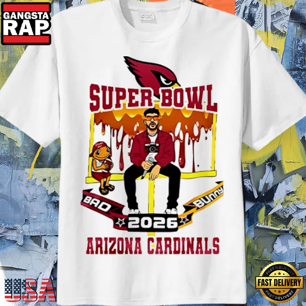Arizona Cardinals x Bad Bunny Super Bowl LX 2026 T Shirt