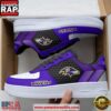 Baltimore Ravens Air Force 1 Running Sneakers Shoes 2 Baltimore Ravens Air Force 1 Running Sneakers Shoes