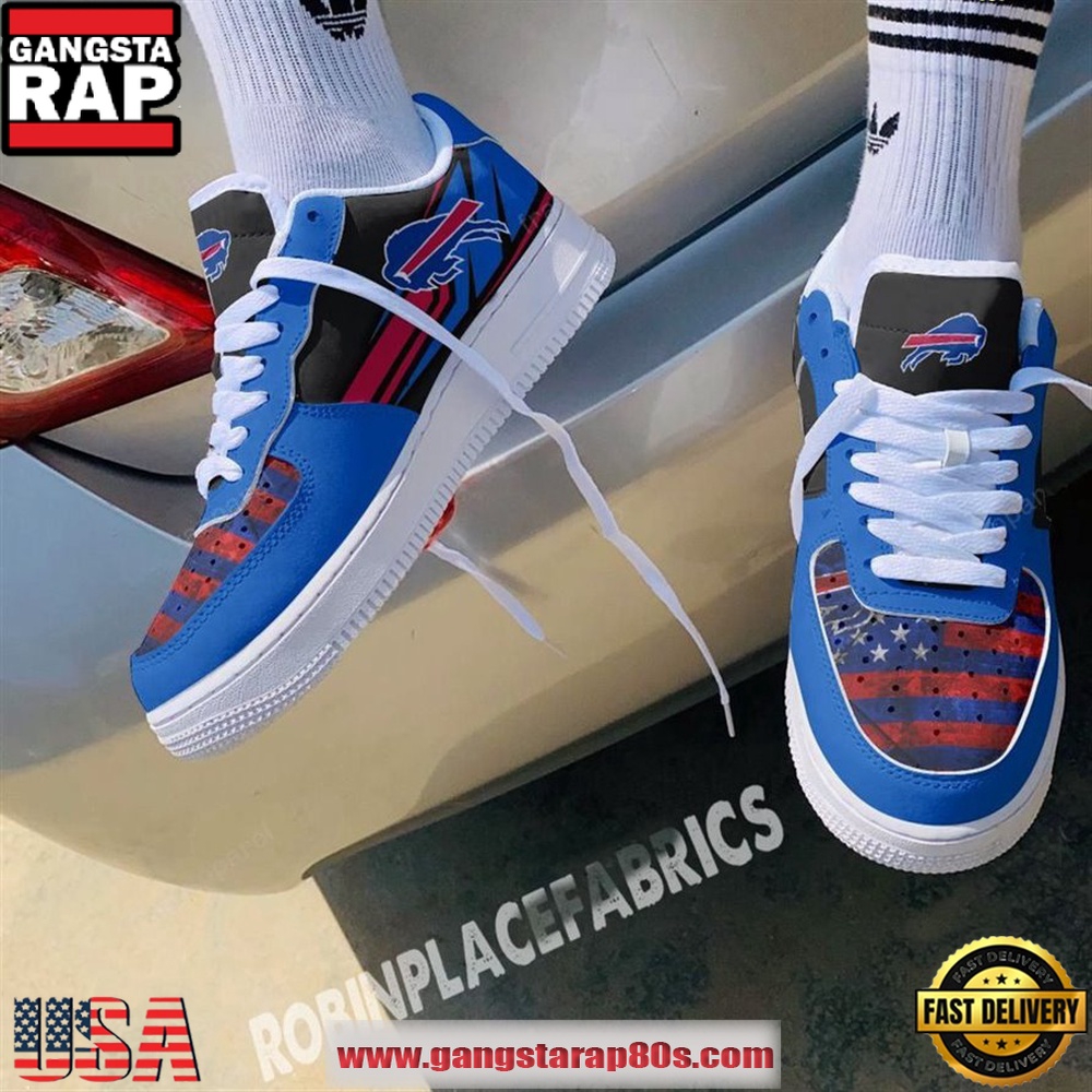 Buffalo Bills Air Force 1 Running Sneakers Shoes