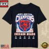 Chicago Bears 2025 NFC North Champions T Shirt