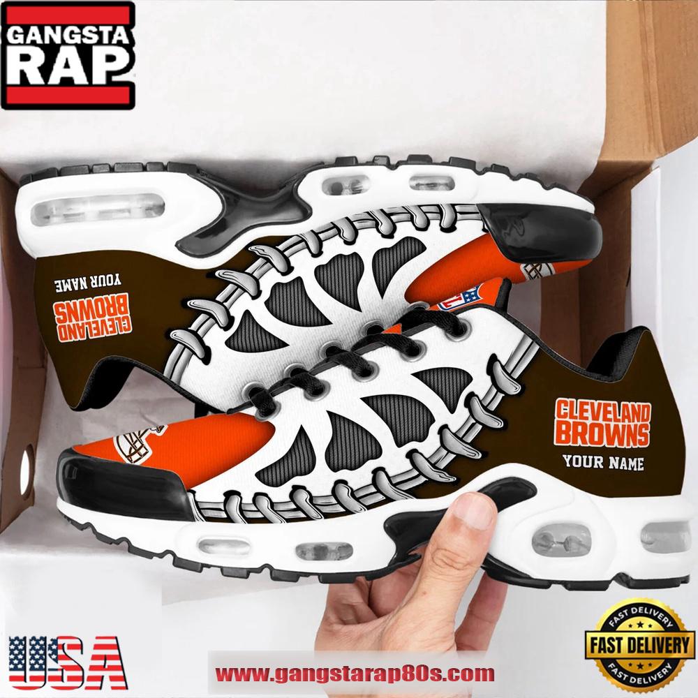 Custom Name Cleveland Browns Air Max Plus Shoes For Fans