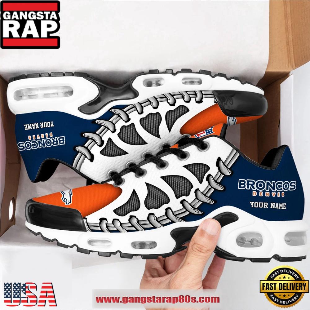 Custom Name Denver Broncos Air Max Plus Shoes For Fans