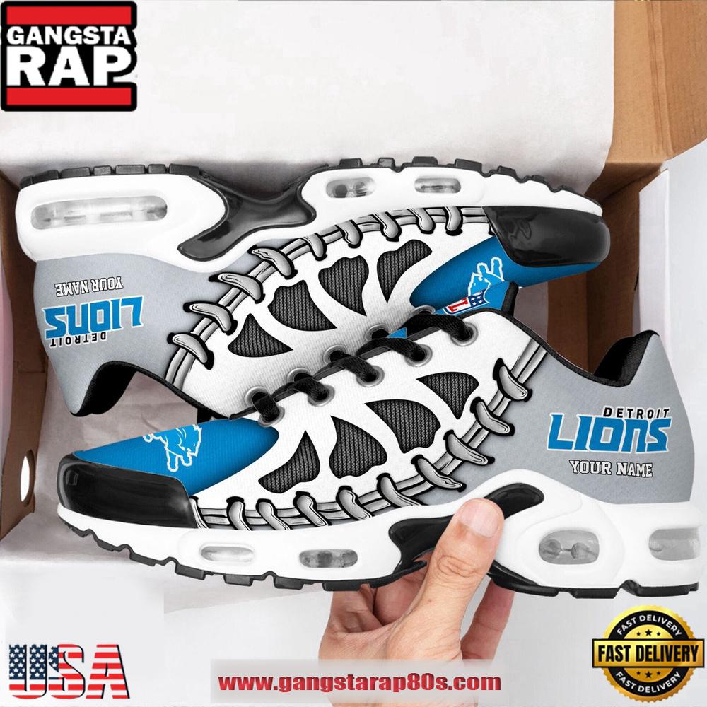 Custom Name Detroit Lions Air Max Plus Shoes For Fans