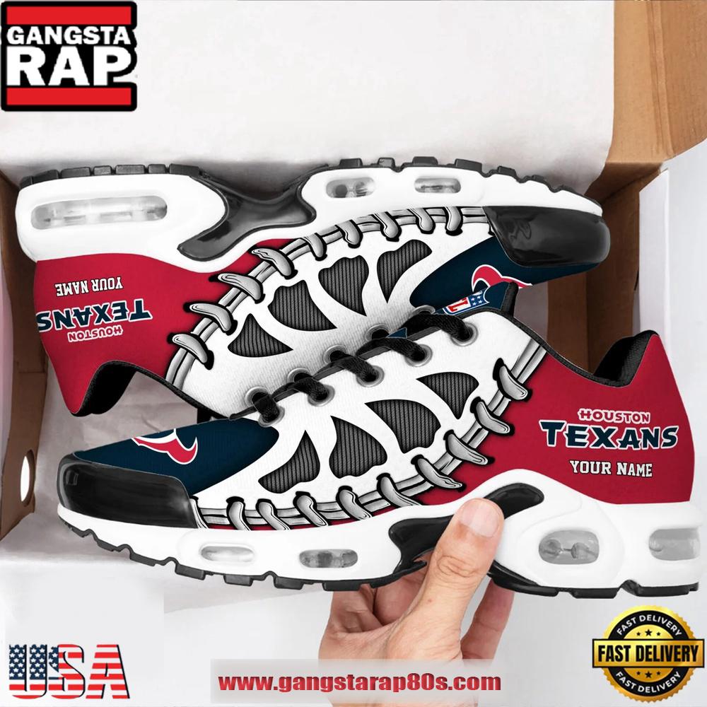 NFL Houston Texans Unique Design Custom Air Max Plus Shoes Running Sneakers NFL Houston Texans Unique Design Custom Air Max Plus Shoes Running Sneakers