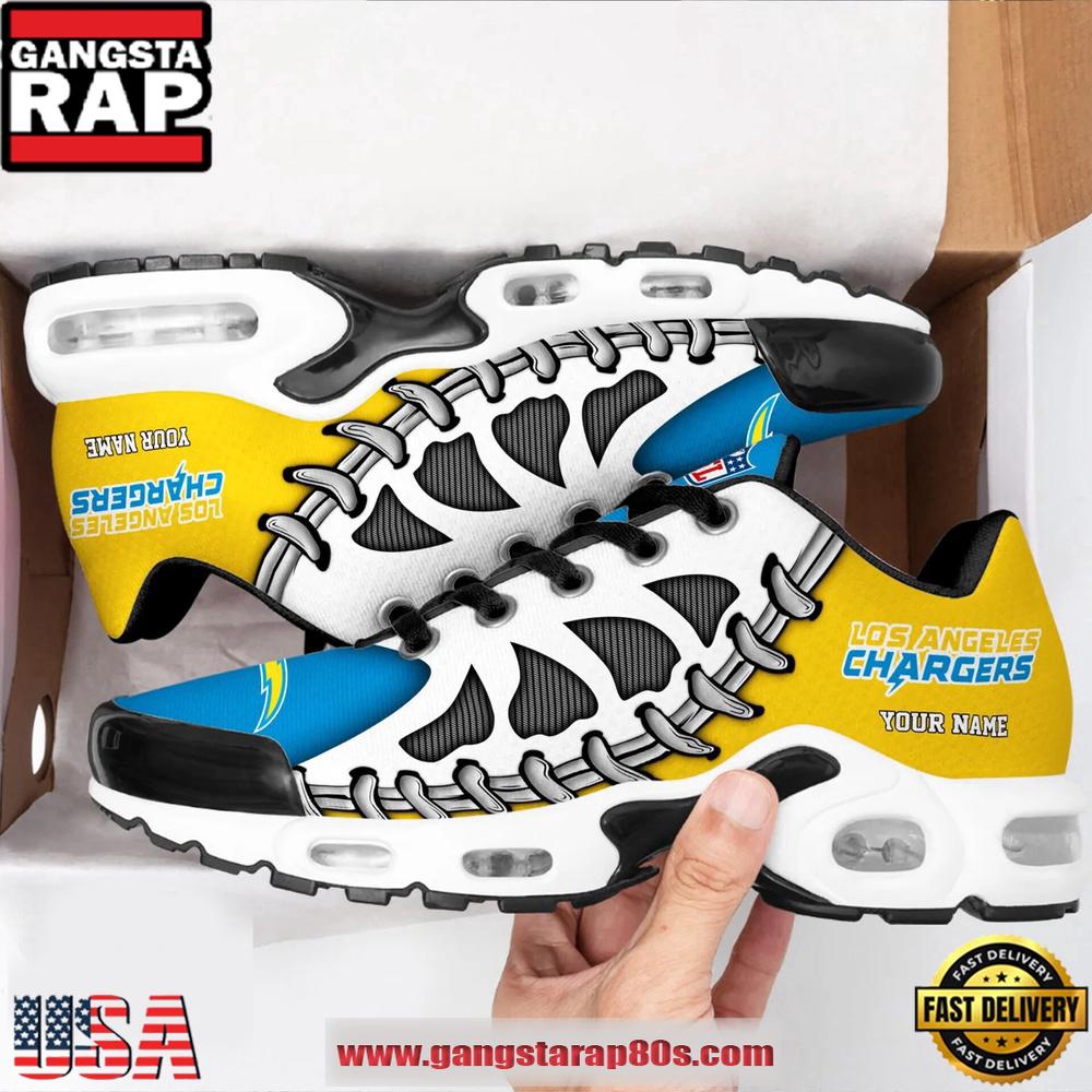 NFL Los Angeles Chargers Unique Design Custom Air Max Plus Shoes Running Sneakers