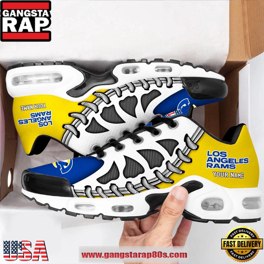 NFL Los Angeles Rams Unique Design Custom Air Max Plus Shoes Running Sneakers