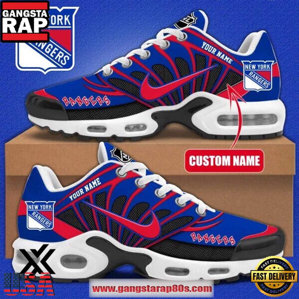 Custom Name New York Rangers NHL Air Max Plus Shoes Gifts For Fan