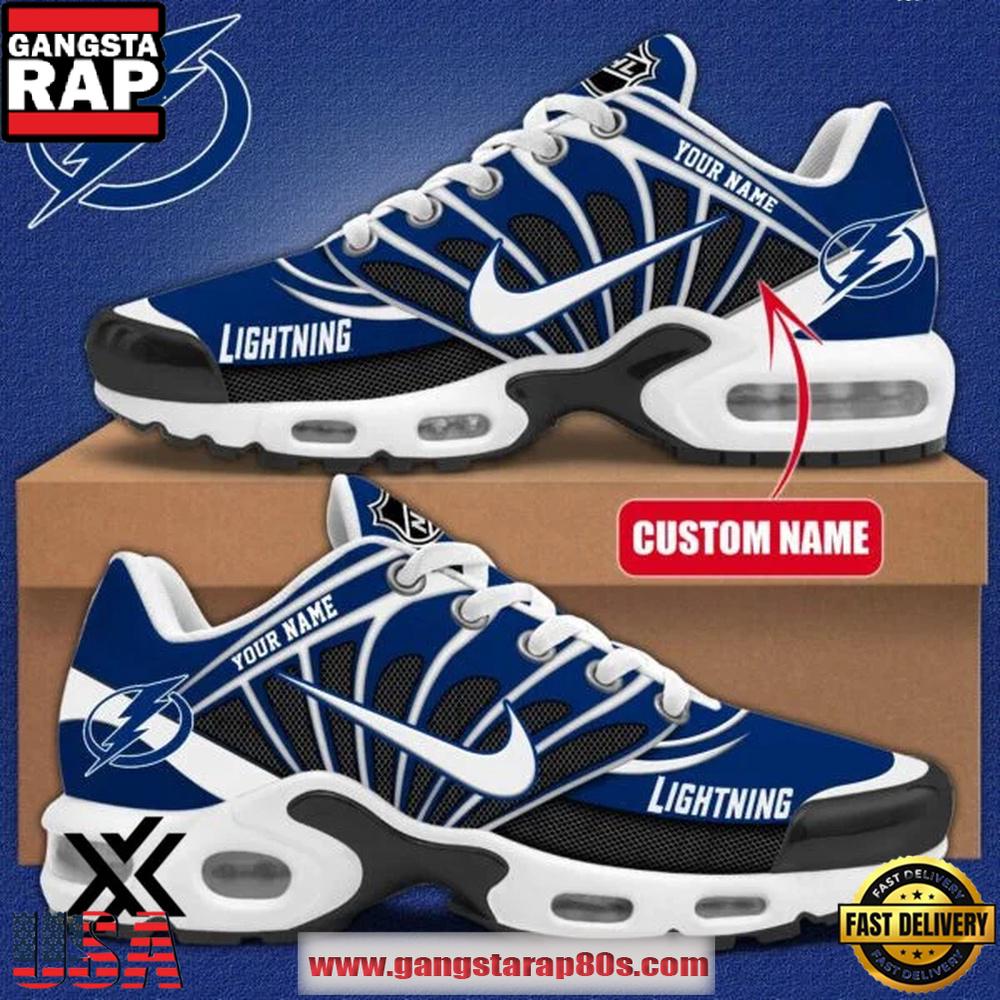 Custom Name Tampa Bay Lightning NHL Air Max Plus Shoes Gifts For Fan