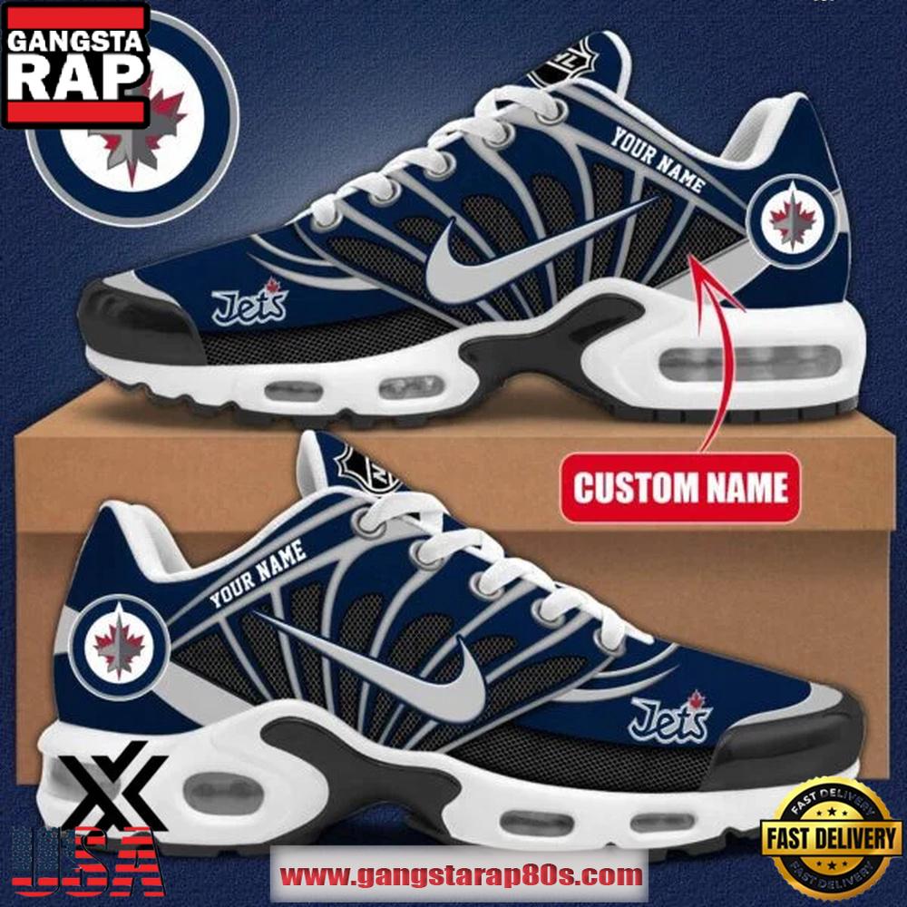 Custom Name Winnipeg Jets NHL Air Max Plus Shoes Gifts For Fan