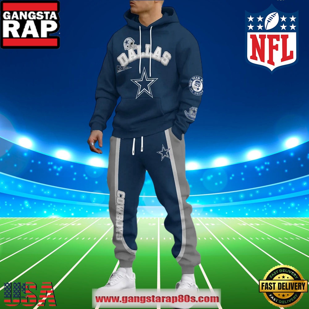 Dallas Cowboys NFL Holiday Christmas Hoodie Joggers Set Dallas Cowboys NFL Holiday Christmas Hoodie Joggers Set