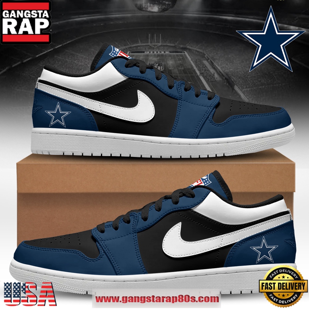 Dallas Cowboys NFL Legacy Premium Running Sneakers Shoes