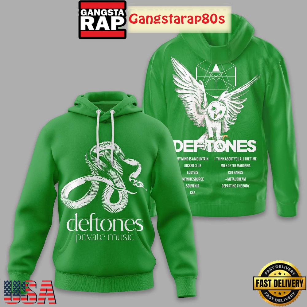 Deftones Private Music 2026 Limited Edition Hoodie