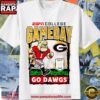 Geogria Bulldogs 2026 College Football Playoff Gameday Go Dawgs Mascot T Shirt 3 Geogria Bulldogs 2026 College Football Playoff Gameday Go Dawgs Mascot T Shirt