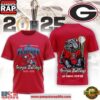 Georgia Bulldogs NCAA College Football Playoff 2025-26 Red T Shirt