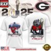 Georgia Bulldogs NCAA College Football Playoff 2025-26 White Shirt 2 Georgia Bulldogs NCAA College Football Playoff 2025-26 White Shirt