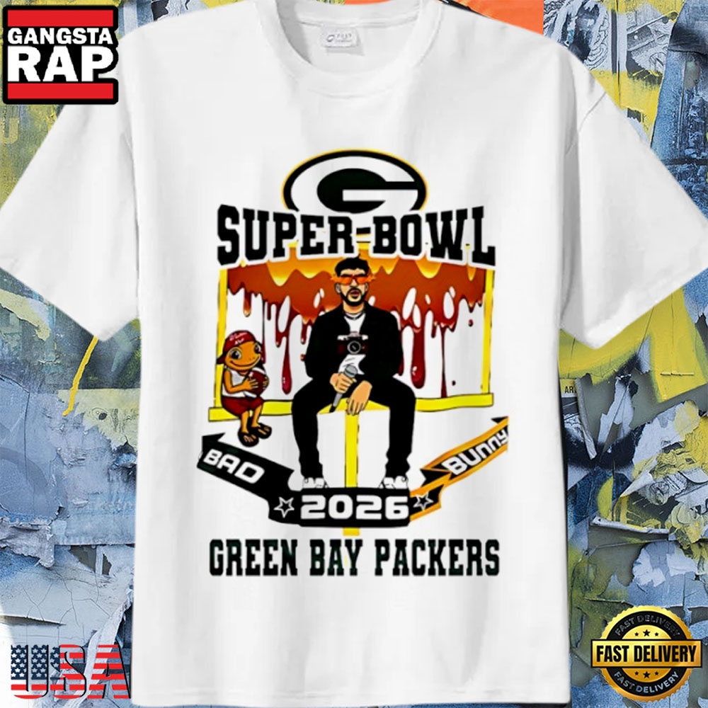 Green Bay Packers x Bad Bunny Super Bowl LX 2026 T Shirt