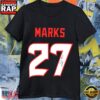 Houston Texans Woody Marks 27 Football Signature T-Shirt