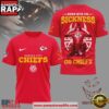 Kansas City Chiefs Down With The Sickness Go Chiefs 3D T Shirt-Red