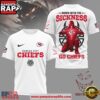 Kansas City Chiefs Down With The Sickness Go Chiefs 3D T-Shirt