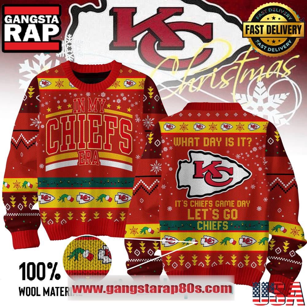 Kansas City Chiefs In My Chiefs Era Ugly Xmas Sweater