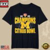 Michigan Wolverines Citrus Bowl Champions 2025 T Shirt