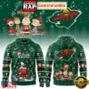 Minnesota Wild Snoopy Christmas 2025 Unisex Hoodie 2 Minnesota Wild Snoopy Christmas 2025 Unisex Hoodie