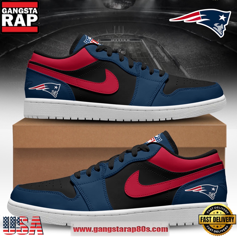 New England Patriots NFL Legacy Premium Running Sneakers Shoes