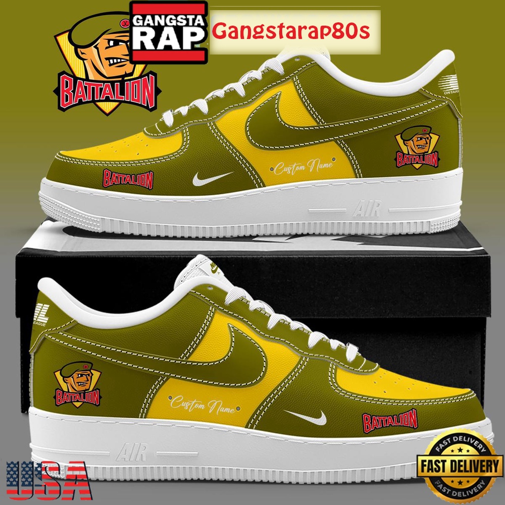 North Bay Battalion Hockey New Season 2026 Air Force 1 Running Sneakers Shoes