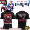 Patriots 2025 AFC East Division Champions 3D Shirt