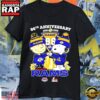 Peanuts x Los Angeles Rams 1930-2026 96th Anniversary 2x Super Bowl Champions T Shirt 2 Peanuts x Los Angeles Rams 1930-2026 96th Anniversary 2x Super Bowl Champions T Shirt