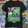 Philadelphia Eagles Back To Back ’24 ’25 Nfc East Division Champions T Shirt
