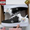 Pittsburgh Steelers NFL Black White Air Force 1 Sneakers Shoes 2 Pittsburgh Steelers NFL Black White Air Force 1 Sneakers Shoes