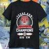 Texas A&M Aggies 2025 Volleyball National Champions City Skyline T Shirt