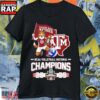 Texas A&M Aggies 2025 Volleyball National Champions Mascot Flag T Shirt