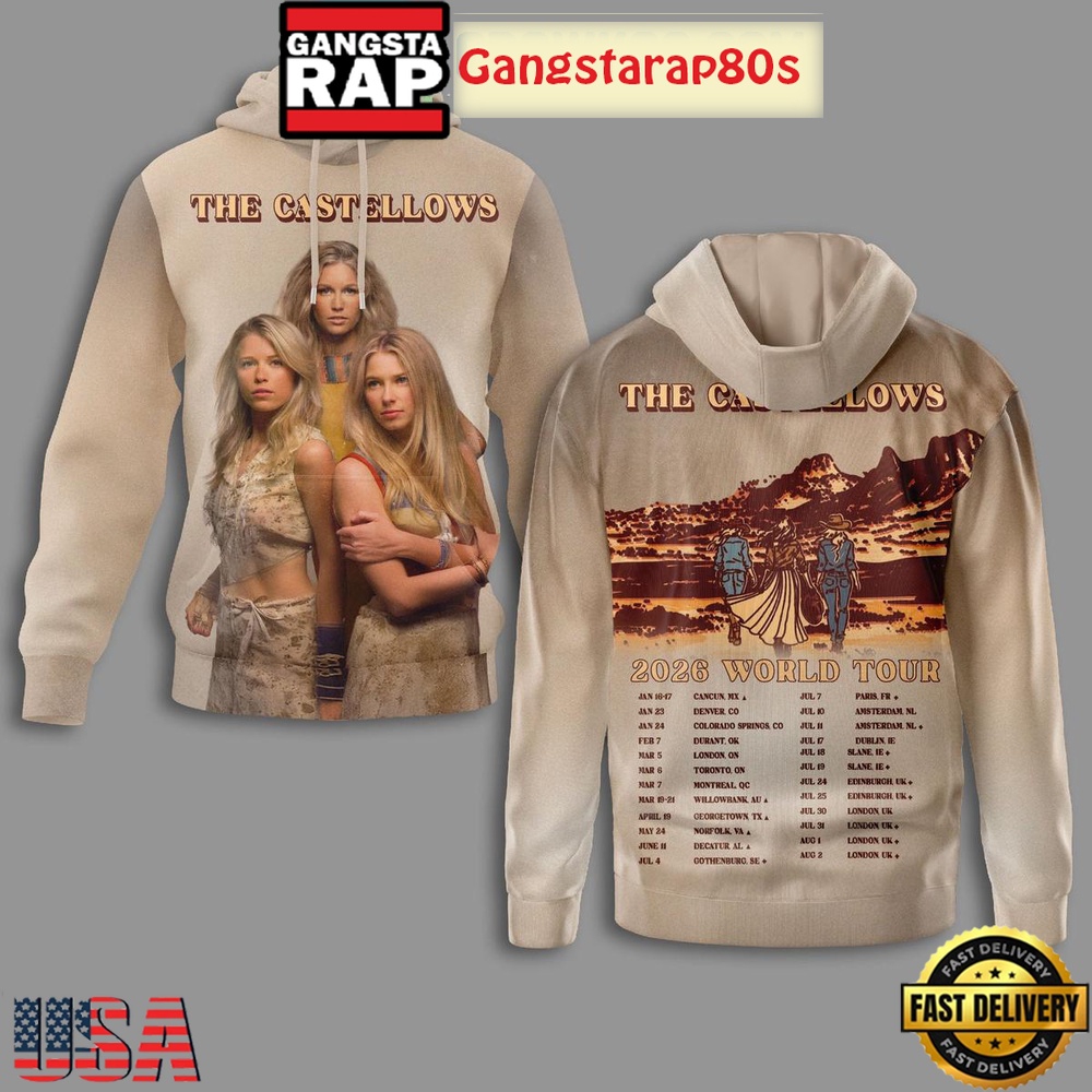 The Castellow 2026 World Tour Unisex Hoodie