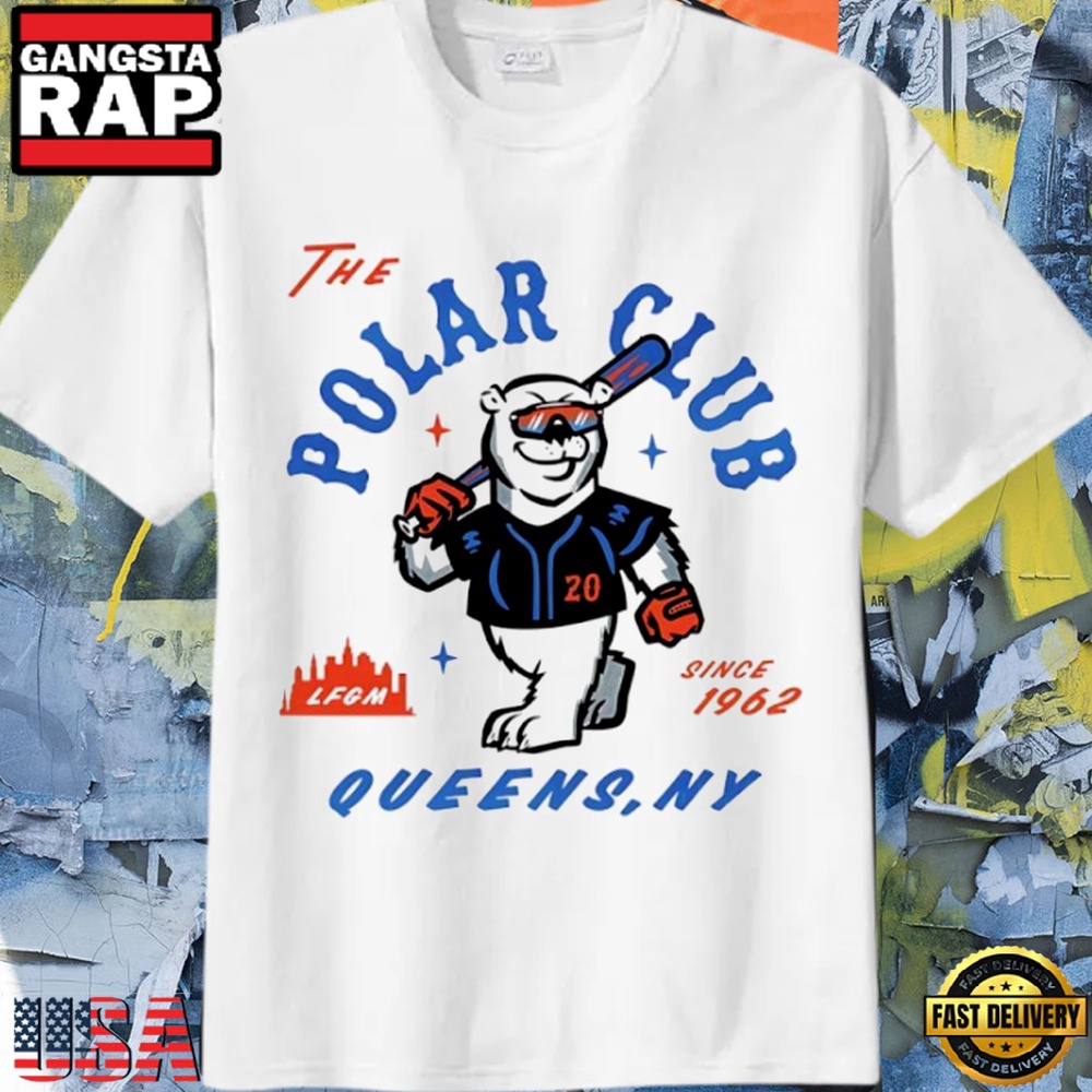 The Polar Club Pete Alonso New York Mets Lfgm Since 1962 T Shirt The Polar Club Pete Alonso New York Mets Lfgm Since 1962 T Shirt