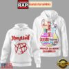 Yungblud Prince Of Rock All Over Print Hoodie-White