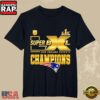 2025 2026 Super Bowl Champions New England Patriots Golden Legend T-Shirt