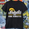 2026 Iowa Hawkeyes Player Name City Skyline T-Shirt