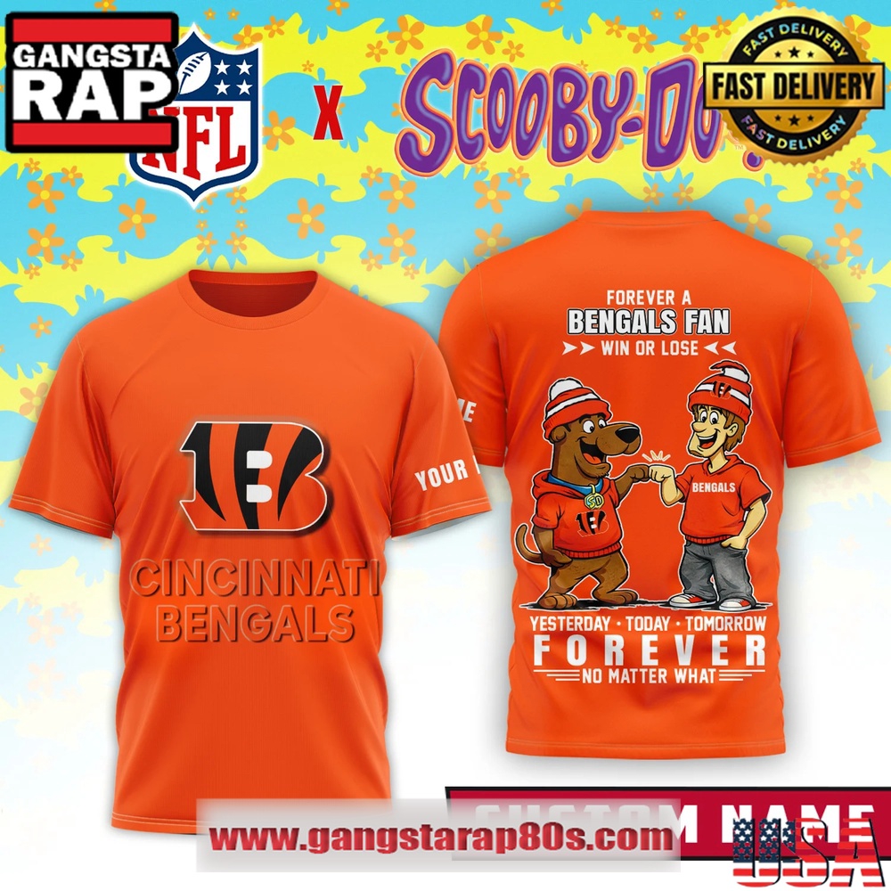 Cincinnati Bengals x Scooby Doo Premium 3D Shirt