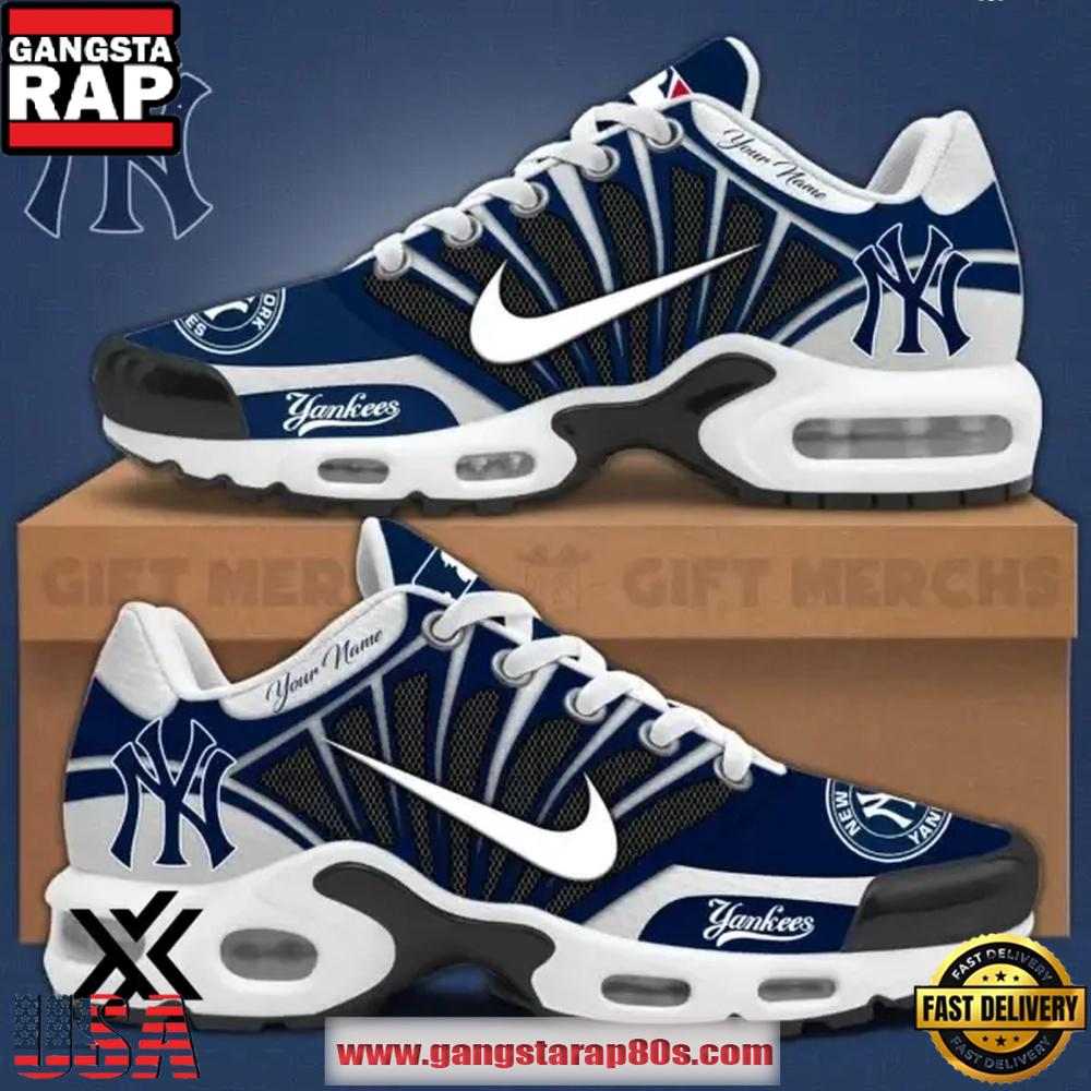 Custom Name New York Yankees MLB Air Max Plus Shoes Gifts For Fan