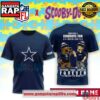 Dallas Cowboys x Scooby Doo Premium Custom Name 3D Shirt 2 Dallas Cowboys x Scooby Doo Premium 3D Shirt
