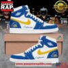 Delaware Fightin Blue Hens Limited Edition Custom Air Jordan 1 Sneakers Shoes
