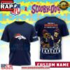 Denver Broncos x Scooby Doo Premium Custom Name 3D Shirt
