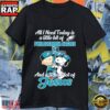 Funny Charlie Brown Snoopy Philadelphia Eagles and a Whole Lot of Jesus T-Shirt