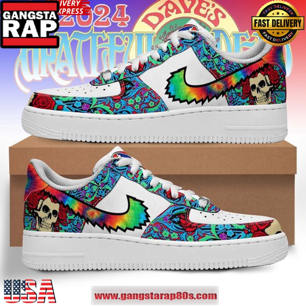 Grateful Dead 2026 New New Edition Air Force 1 Sneakers Shoes